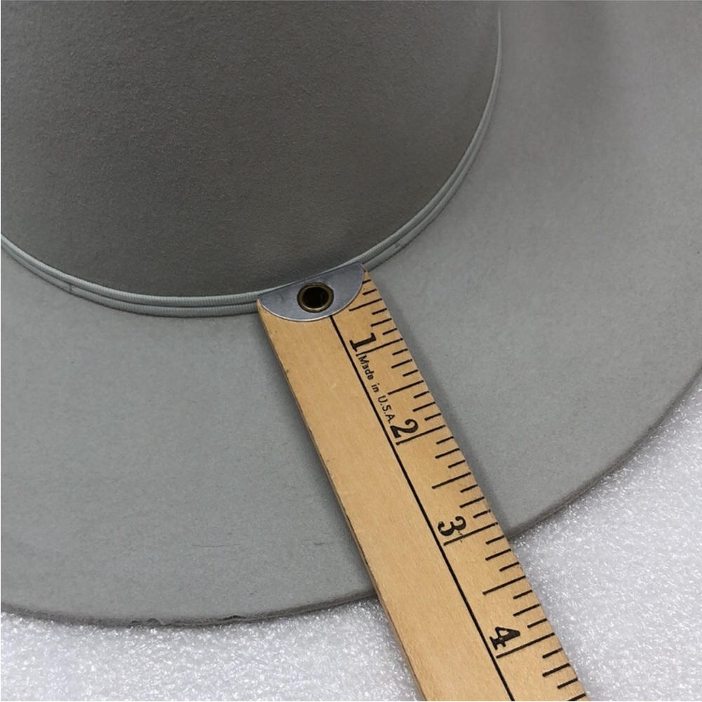 Resistol Hat 5X Beaver Cattleman Cowboy Gray Long Oval Size 6 3/4 Leairds - Picture 13 of 16